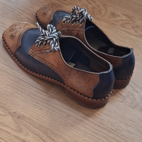 Weinbrenner Vintage Leather Shoes Size 9D - Picture 3 of 11